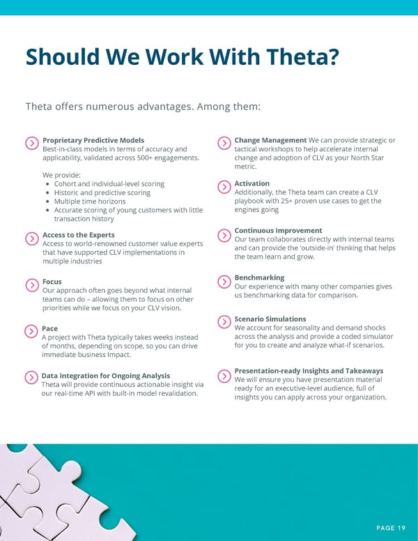 Customer Lifetime Value As Your North Star - Page 19