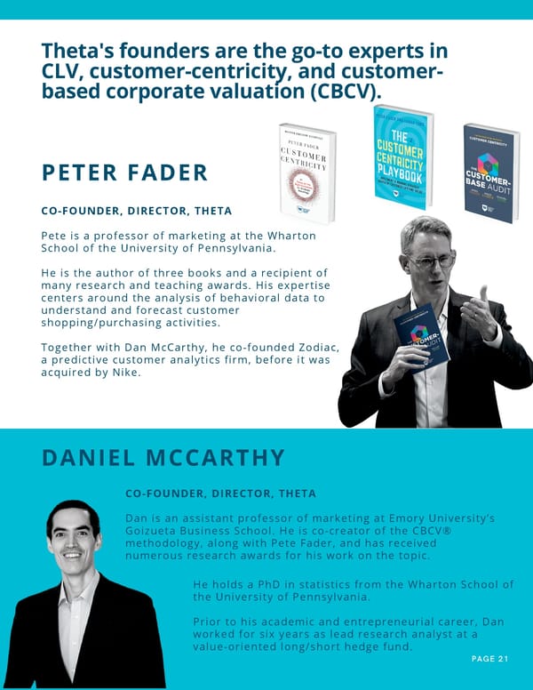 Customer Lifetime Value As Your North Star - Page 21